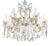Crystal 18-Light Chandelier, 1990s For Sale