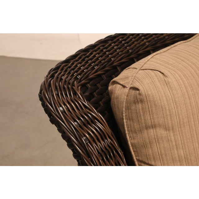 Northcape Pair of 'Richmond' Outdoor Wicker Patio Armchairs For Sale - Image 13 of 18