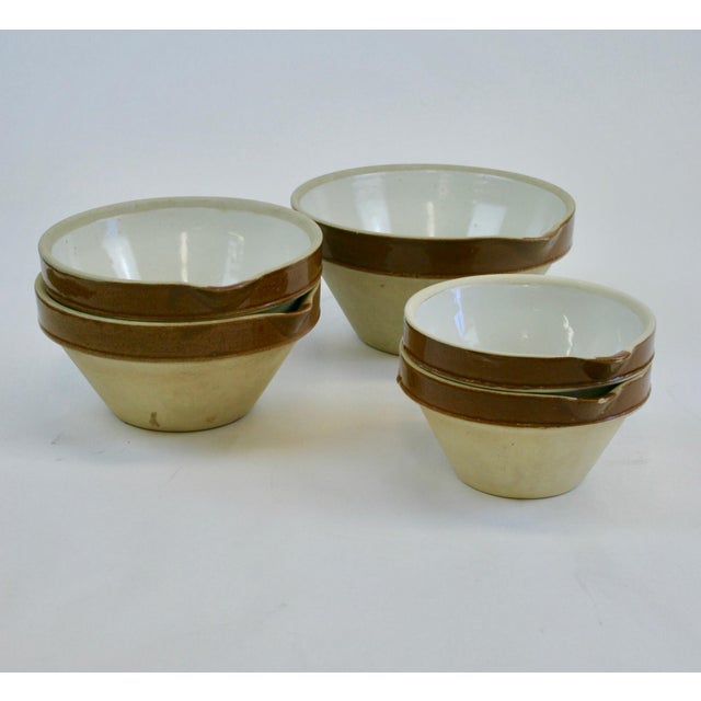 French Art Deco Mixing Bowls - 5 Pieces For Sale - Image 4 of 7