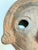 Late 20th Century Vintage Peruvian Black-Fired Earthenware Folk Art Wall Mask For Sale - Image 5 of 11