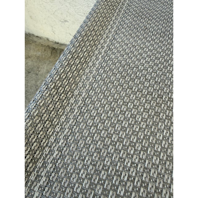 Giati Designs Aprio Collection Outdoor Ottoman For Sale - Image 11 of 12