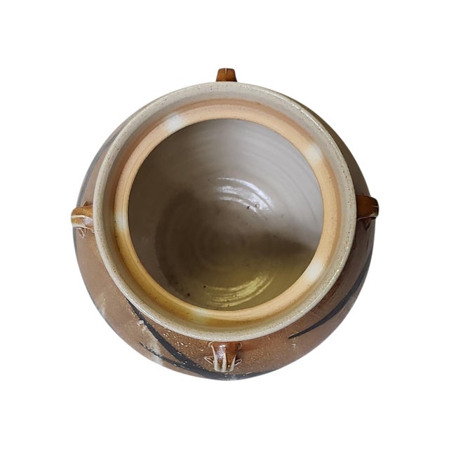 Late 20th Century Vintage Kyle Carpenter Large Studio Pottery Vase For Sale - Image 5 of 6