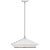 Thomas O'Brien by Visual Comfort Studio Stanza 1-Light Grand Pendant in Matte White For Sale