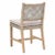 2020s Costa Taupe White Rope Mahogany Dining Chair Set of 2 by Essentials for Living For Sale - Image 5 of 8