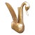 Gold Leaf Swan Sculpture For Sale