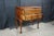 Mid Century Mersman Cherry Queen Anne Shell Carved Lowboy Chest Console Table For Sale - Image 9 of 18