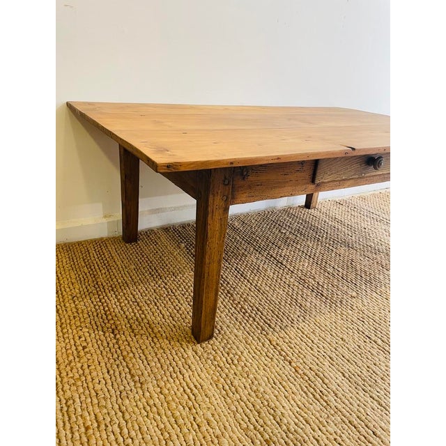 Vintage Coffee Table in Oak For Sale - Image 4 of 8