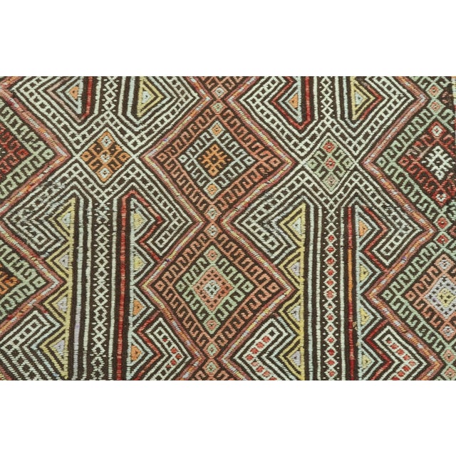 Antique Turkish Afion Kilim Runner For Sale - Image 9 of 13