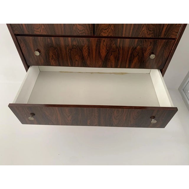 Mid-Century Cabinet in Rosewood Veneer, 1960s For Sale - Image 6 of 8
