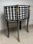 Wood Unique Louis XV Courtly Checkered Side Table For Sale - Image 7 of 8