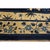 1900s Wool Rectangle Antique Blue Chinese Peking Hallway Runner Knotted Rug For Sale - Image 12 of 12