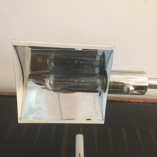 Koch & Lowy Koch & Lowy Chromed Articulating Desk Lamp For Sale - Image 4 of 6