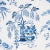 Chinoiserie Sample - Schumacher Ming Vase Wallpaper in Porcelain For Sale - Image 3 of 6