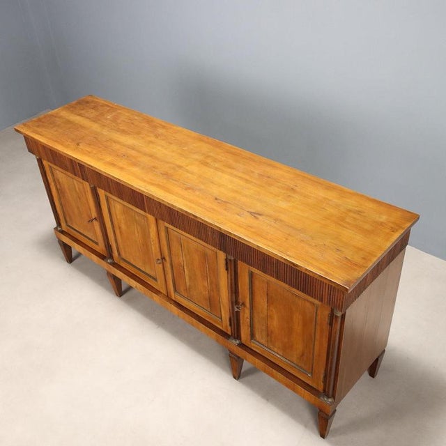 Empire Style Sideboard in Walnut For Sale - Image 10 of 12