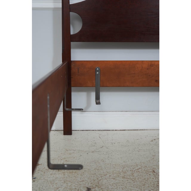 Eldred Wheeler King Size Cherry Pencil Post Bed For Sale - Image 10 of 15