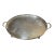 Large English Engraved Silver Plate Gallery Tray For Sale
