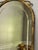Oscar Bach Attributed Gilded Iron Console With Beveled Mirror, Marble Top, C. 1920 For Sale - Image 14 of 18