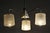 Mid-Century Chrome and Opaline Glass Chandelier by Drukov, Czech, 1970s For Sale - Image 9 of 10