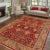 "Enhance the ambiance of your home with this magnificent Persian-influenced Turkish hand-knotted rug made by skilled...