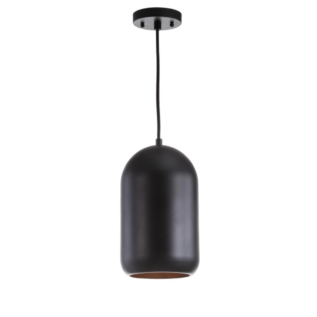 2020s Minimal Pendant Light - Painted Black For Sale - Image 5 of 5