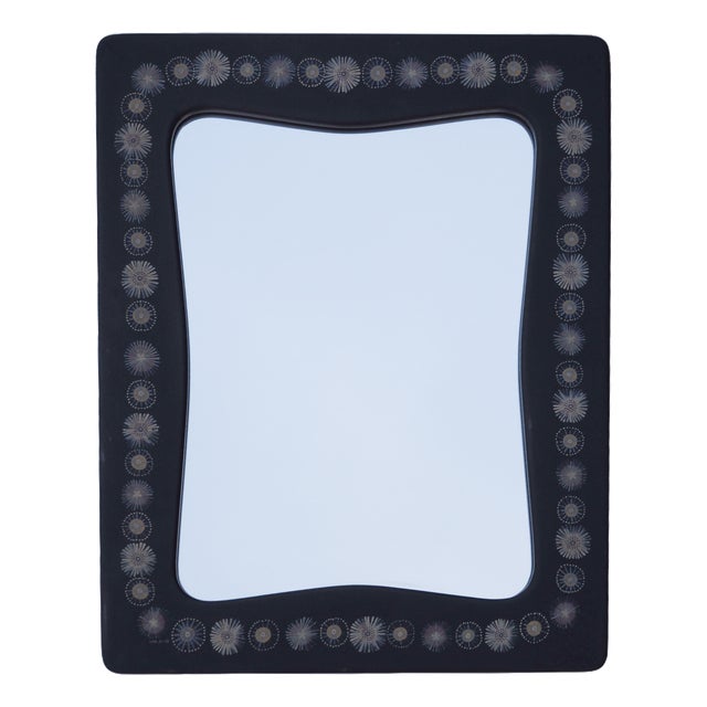 Mid-Century Decorative Wall Mirror by Hans-Agne Jakobsson, 1953 For Sale