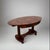 Wood Early 19th Century Biedermeier Period Oval Library Table desk Germany For Sale - Image 7 of 18