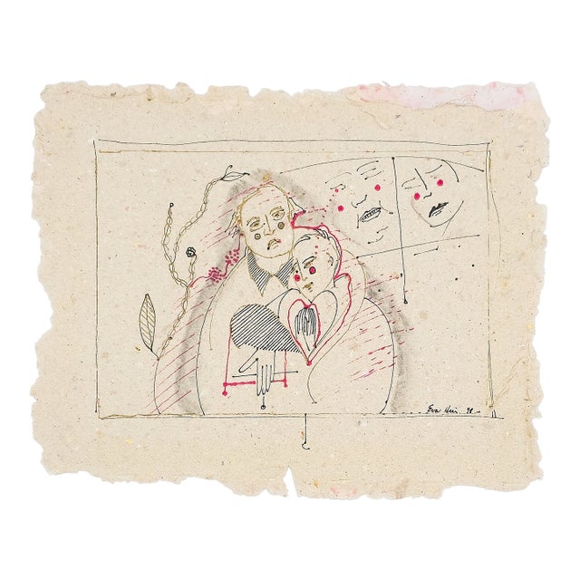 Will Hold on to Tenderness - Eva Bouzard-Hui, C. 1998 For Sale