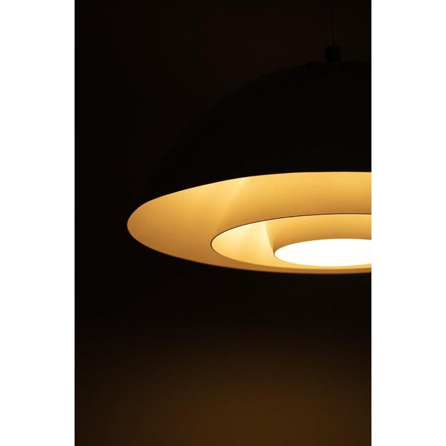 White Safari Hanging Lamp by Christian Hvidt for Nordisk Solar For Sale - Image 8 of 10