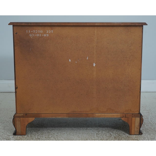 Ethan Allen Cherry Block Front Bachelors Chest For Sale - Image 16 of 18