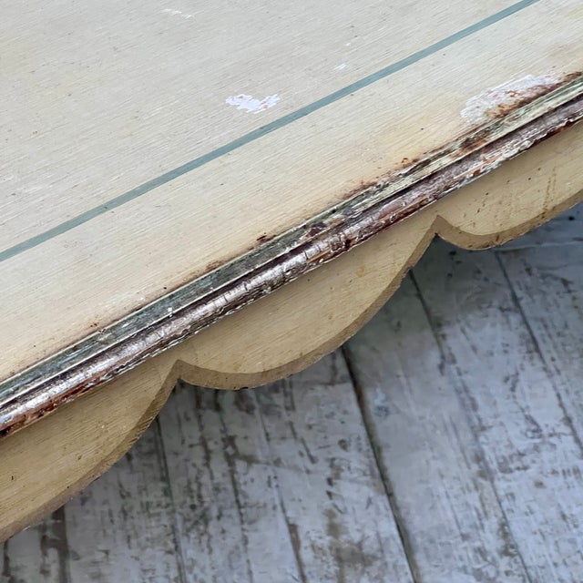 Louis XV Revival French Painted and Gilded Dining Table, 1920s For Sale - Image 11 of 12