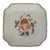 1960s Richard Ginori Scalloped Square Decorative Dish For Sale