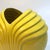 Yellow Rare Artichoke Vase in Citrus Yellow Attributed to Royal Haeger, Circa 1980s For Sale - Image 8 of 12