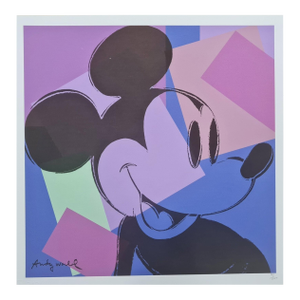 After Andy Warhol, Mickey Mouse , 1980s, Lithograph