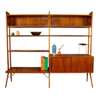 Danish Modern Kurt Ostervig for Povl Dinesen Bookshelf Display For Sale