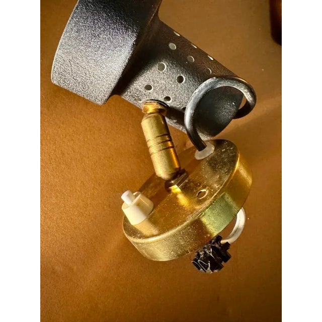 Aluminor House Wall Lamps, 1950, Set of 3 For Sale - Image 4 of 8