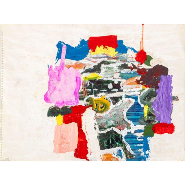 Late 20th Century Domenick Capobianco Mixed Media Collages, 3 For Sale - Image 5 of 10