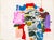 Late 20th Century Domenick Capobianco Mixed Media Collages, 3 For Sale - Image 5 of 10