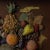 Traditional Feltwork Basket of Fruit, 19th Century For Sale - Image 3 of 9