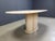 Vintage Travertine Oval Dining Table, 1970s For Sale - Image 4 of 15