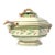 Fitz & Floyd “Winter Wonderland” Ceramic Soup Tureen W/Lid & Ladle For Sale
