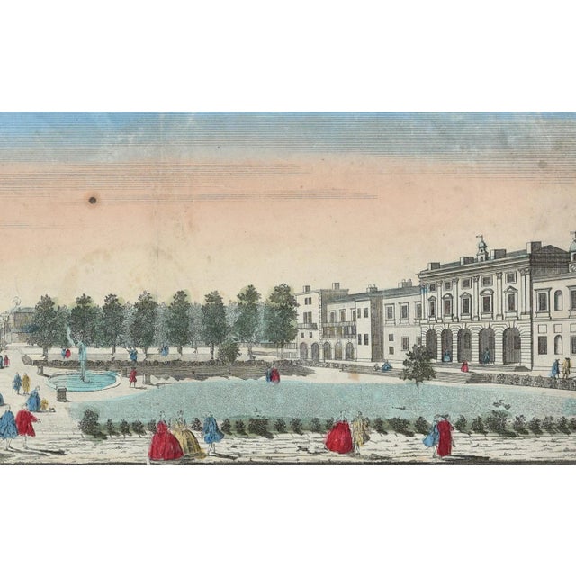 Somerset Royal Palace View - Original Etching 18° Century 18th Century For Sale - Image 3 of 3