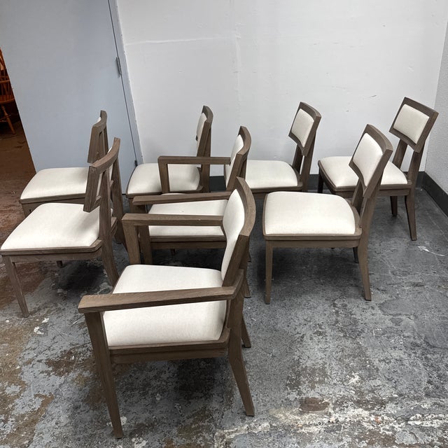 Brownstone Furniture Bancroft Dining Chairs, Set of Eight For Sale In San Francisco - Image 6 of 12