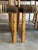 Brown In Style of Henning Kjærnulf Oak Dining Chairs Set of 6 With Striped Upholstery 1970s For Sale - Image 8 of 11
