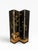 Chinoiserie Vintage Asian Chinoiserie 4-Panel Gold Leaf Room Divider Screen With Cranes For Sale - Image 3 of 13