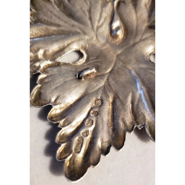 Gothic 1840 Sterling Silver Sherry Bottle Tag by Taylor and Perry For Sale - Image 3 of 4