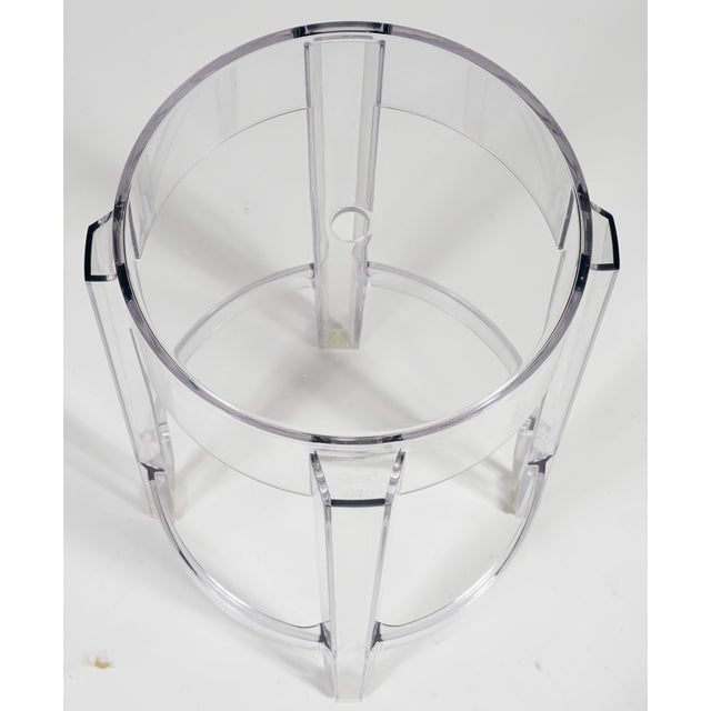 Kartell Kartell Charles Ghost Stool by Philippe Starck For Sale - Image 4 of 5