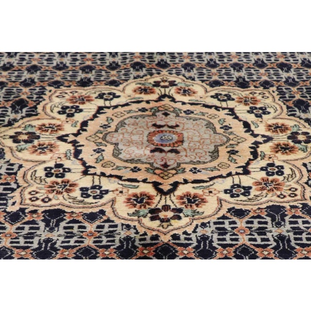 Vintage Persian Bijar Rug - 06'04 x 06'06 For Sale - Image 4 of 11
