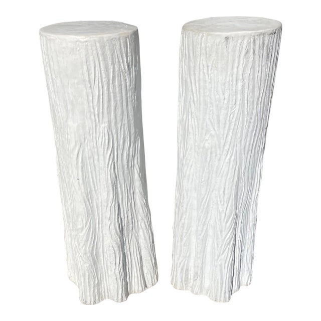 1990s Vintage Philippe Starck Stands Columns From the Delano Hotel Tables - a Pair For Sale