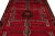 Red Vintage Turkish Handmade Red Tribal Wool Runner For Sale - Image 8 of 10
