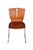 Set of four mid-century modern stacking bent plywood dining chairs showcasing a sleek, minimalist aesthetic defined by...